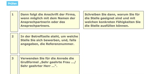 Das Bewerbungsschreiben Bewerben Auf Deutsch Ganz Einfach