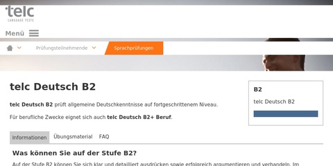 DaF DaZ Test telc Übungs Deutsch B2 - Klett
